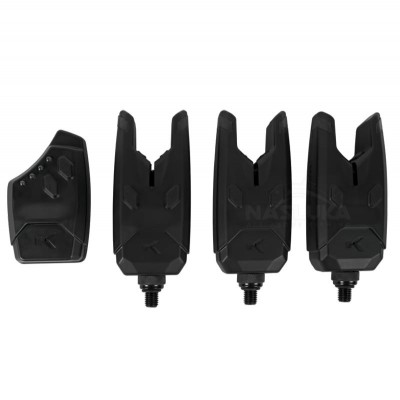 Korum KSi6 3 Rod Remote Alarm Set, 3+1 / Сигнализатори за шаран със станция