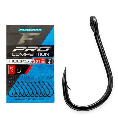 Pro Competition 201 BN, 10 бр Куки с ухо Flagman Pro Competition 201 BN, 10 бр.