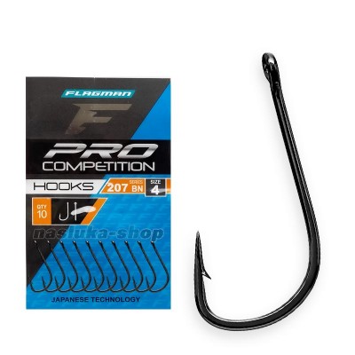 Pro Competition 207 BN, 10 бр. Куки с ухо Flagman Pro Competition 207 BN, 10 бр.