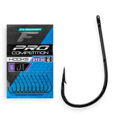 Pro Competition 213 BN, 10 бр. Куки с ухо Flagman Pro Competition 213 BN, 10 бр.
