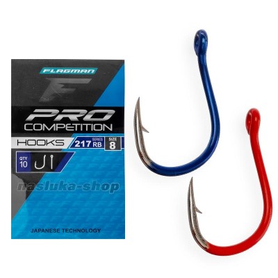 Pro Competition 217 RB, 10 бр. Куки с ухо Flagman Pro Competition 217 RB, 10 бр.