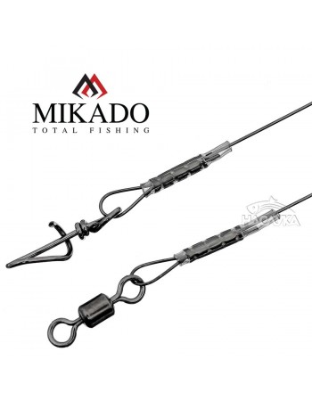 Титаниеви поводи Mikado Jaws Titanium Leader, Super Strong, 23 кг, 2 бр.