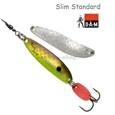 Slim Standard Spoon, цвят Olive / Yellow UV Клатушка DAM Slim Standard Spoon, цвят Olive / Yellow UV