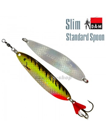 Клатушка DAM Slim Standard Spoon, цвят Olive / Chart UV