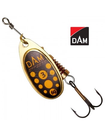 Въртяща блесна DAM Effzett Standard Spinner, цвят Blacky