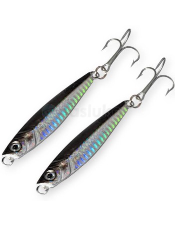 2 бр. пилкери Kinetic Cool Herring, цвят Black Silver