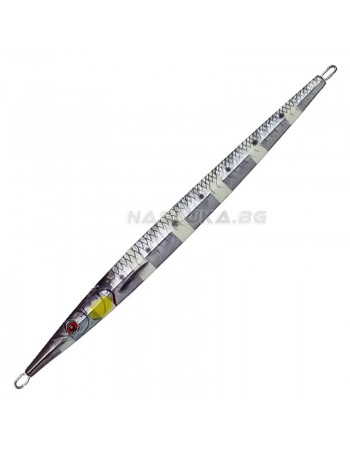 Пилкер-джиг Savage Gear 3D Needle Jig, 170мм, 60г, Glow Zebra PHP