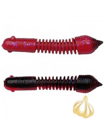 Силиконови ароматизирани примамки Berkley Pillar 40мм, 12 бр., Salmon Egg Red/Black