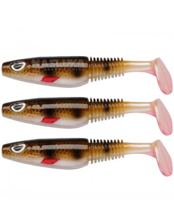 Сет от 3 бр. силиконови шадове Berkley Sick Swimmer, 9см, цвят Perch