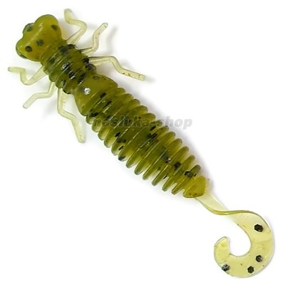 Larva Lux 2.5"/63мм, 7 бр., цвят 001 Силиконови примамки Fanatik Larva Lux 2.5"/63мм, 7 бр., цвят 001
