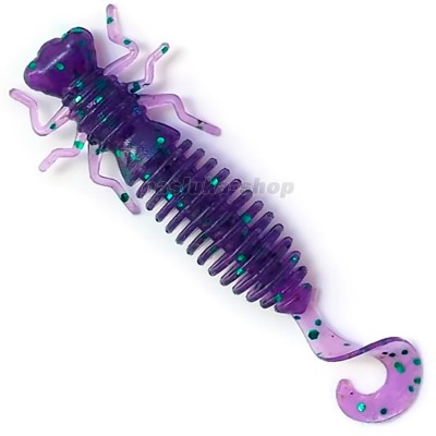 Larva Lux 2.5"/63мм, 7 бр., цвят 007 Силиконови примамки Fanatik Larva Lux 2.5"/63мм, 7 бр., цвят 007