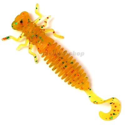 Larva Lux 2.5"/63мм, цвят 009, 7 бр. Силиконови примамки Fanatik Larva Lux 2.5"/63мм, цвят 009, 7 бр.