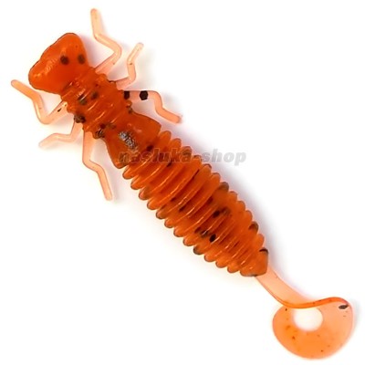 Larva Lux 2.5"/63мм, 7 бр., цвят 023 Силиконови примамки Fanatik Larva Lux 2.5"/63мм, 7 бр., цвят 023