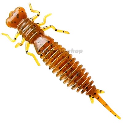 Larva 2.0"/50мм, цвят 002, 8 бр. Силиконови ароматизирани примамки Fanatik Larva 2.0"/50мм, цвят 002, 8 бр.
