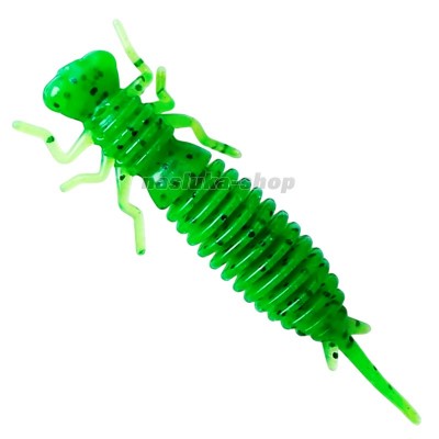 Larva 2.0"/50мм, 8 бр., цвят 026 Силиконови ароматизирани примамки Fanatik Larva 2.0"/50мм, 8 бр., цвят 026