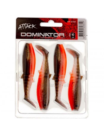 Силиконови шадове в комплект Formax Attack Dominator, 12см, цвят 06, 3 бр.
