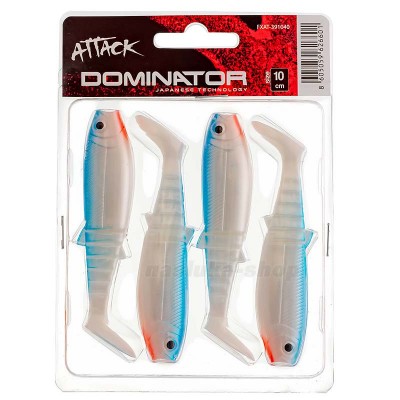 Силиконови шадове в комплект Formax Attack Dominator, 12см, цвят 40, 3 бр.