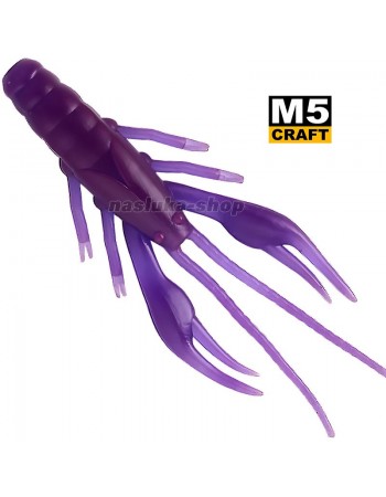 Силиконови примамки M5 Craft Baby Crayfish 2.0" Lox Dark, 10 бр.