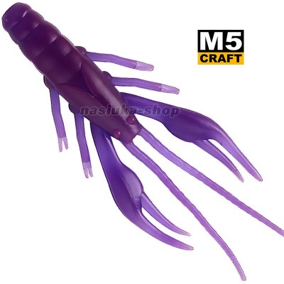 Силиконови примамки M5 Craft Baby Crayfish 2.0" Lox Dark, 10 бр.