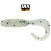 Fairy tail 1.0"/25 мм, цвят White Pearl Силиконови примамки M5 Craft Fairy tail 2.5 см - 10 броя в опаковка
