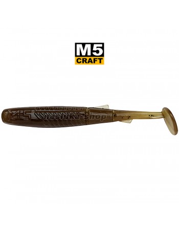 Силиконови примамки M5 Craft Joker Shad 2.0"/64 мм, цвят Brown Pumpkin, 8 бр.