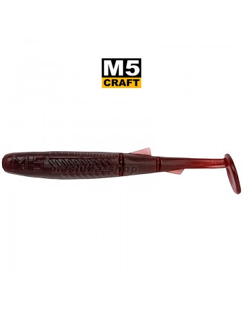 Силиконови примамки M5 Craft Joker Shad 2.0"/64 мм, цвят Cola, 8 бр.