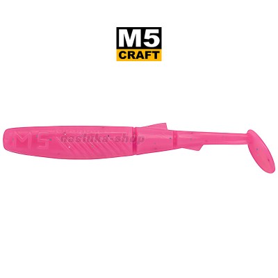 Силиконови примамки M5 Craft Joker Shad 2.0"/64 мм, цвят Pink Bubble, 8 бр.