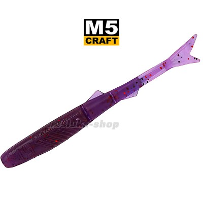 Силиконови примамки M5 Craft Joker 2.3" Lox Dark, 8 бр.