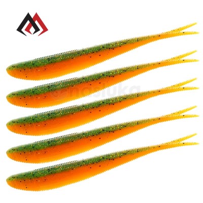 Силиконови примамки Mikado Saira, 12см, цвят 343, 5 бр.