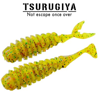 Силиконови примамки Tsurugiya Ruba Tore Zoro, 5см, цвят 01, 4 бр.