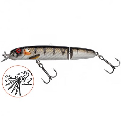 Beast Hi-Lo Jointed Sinking, 120мм/33г, Copper Perch Двуделен потъващ воблер Abu Garcia Beast Hi-Lo Jointed Sinking, 120мм/33г, Copper Perch