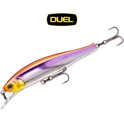 Minnow Flat F 70мм 4.5г, цвят GSWS Плаващ воблер Duel Hardcore Minnow Flat F 70мм 4.5г, цвят GSWS