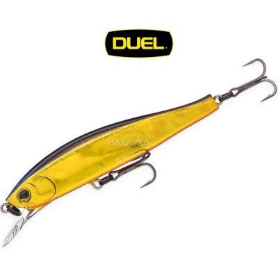 Minnow Flat F 70мм 4.5г, цвят HGSN Плаващ воблер Duel Hardcore Minnow Flat F 70мм 4.5г, цвят HGSN