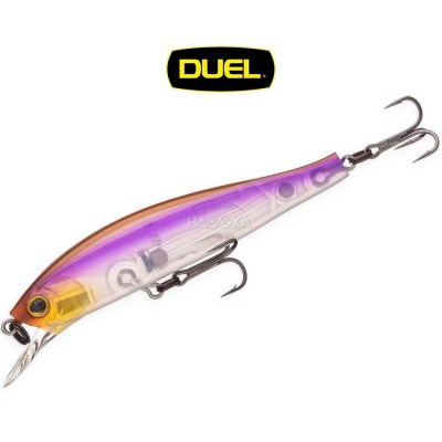 Minnow Flat F 70мм 4.5г, цвят MEWS Плаващ воблер Duel Hardcore Minnow Flat F 70мм 4.5г, цвят MEWS