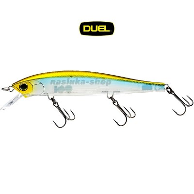 Minnow Flat F 70мм 4.5г GSPS Плаващ воблер Duel Hardcore Minnow Flat F 70мм 4.5г, цвят GSPS