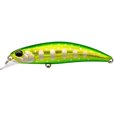 Ryuki 71S, 71мм, 10г, цвят Double Green Gold Yamame Потъващ воблер DUO Spearhead Ryuki 71S, 71мм, 10г, цвят Double Green Gold Yamame