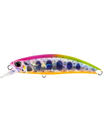 Потъващ воблер DUO Spearhead Ryuki 71S, 71мм, 10г, цвят UV Pink Chart Yamame OB