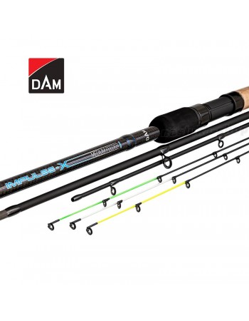 Фидер въдица DAM Impulse-X Medium Feeder, 3.90м, 50-100г