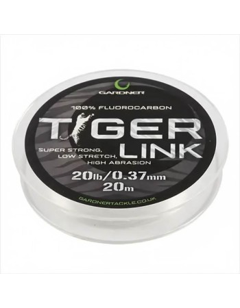 Gardner Tiger Link, 20м - Флуорокарбон за монтажи