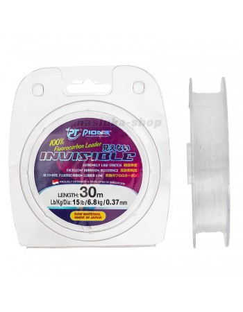 Флуорокарбон за поводи Pioneer Invisible Fluorocarbon Leader, 30м