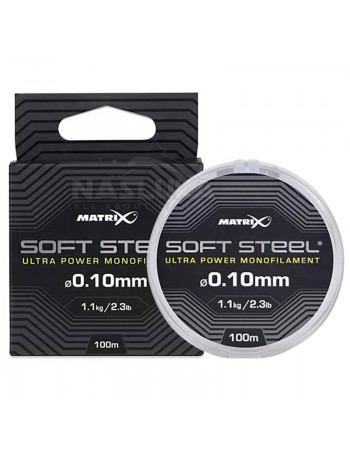 Монофилно влакно Matrix Soft Steel Ultra Power Monofilament, 100м