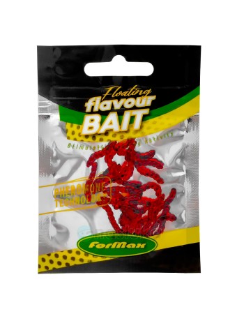 Изкуствена плаваща стръв Formax Red BloodWorm - Large, Red Salmon, 25 бр.