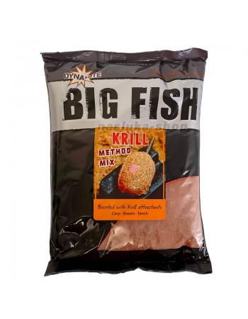 Захранка Dynamite Baits Groundbait Big Fish, Krill Method Mix, 1.8кг
