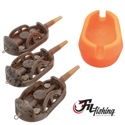 Комплект метод фидер хранилки с преса Filex Method Feeder Set 40-50-60г