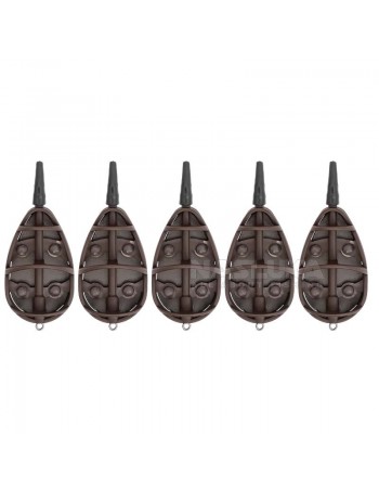 Комплект метод фидер хранилки FishPro Target Method Feeder, 5 бр.