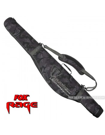 Троен твърд калъф за въдици Fox Rage Voyager Camo Hard - 1.45 м