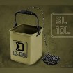 Сгъваема кофа Delphin Cubo - 5л