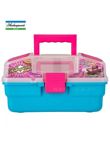 Куфар с риболовни принадлежности Shakespeare Cosmic Tackle Box - Pink