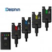 Комплект сигнализатори за риболов на шаран Delphin Smart 4+1