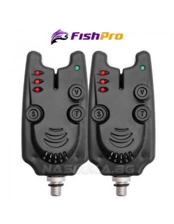 Комплект от 2 сигнализатора FishPro Leader